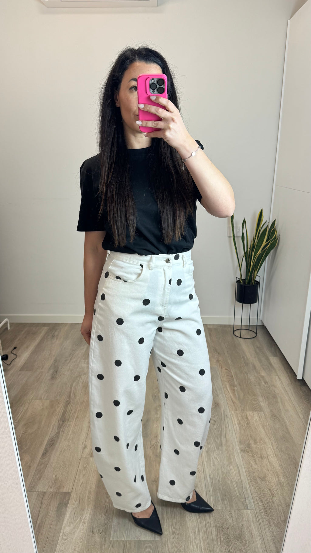 Jeans pois