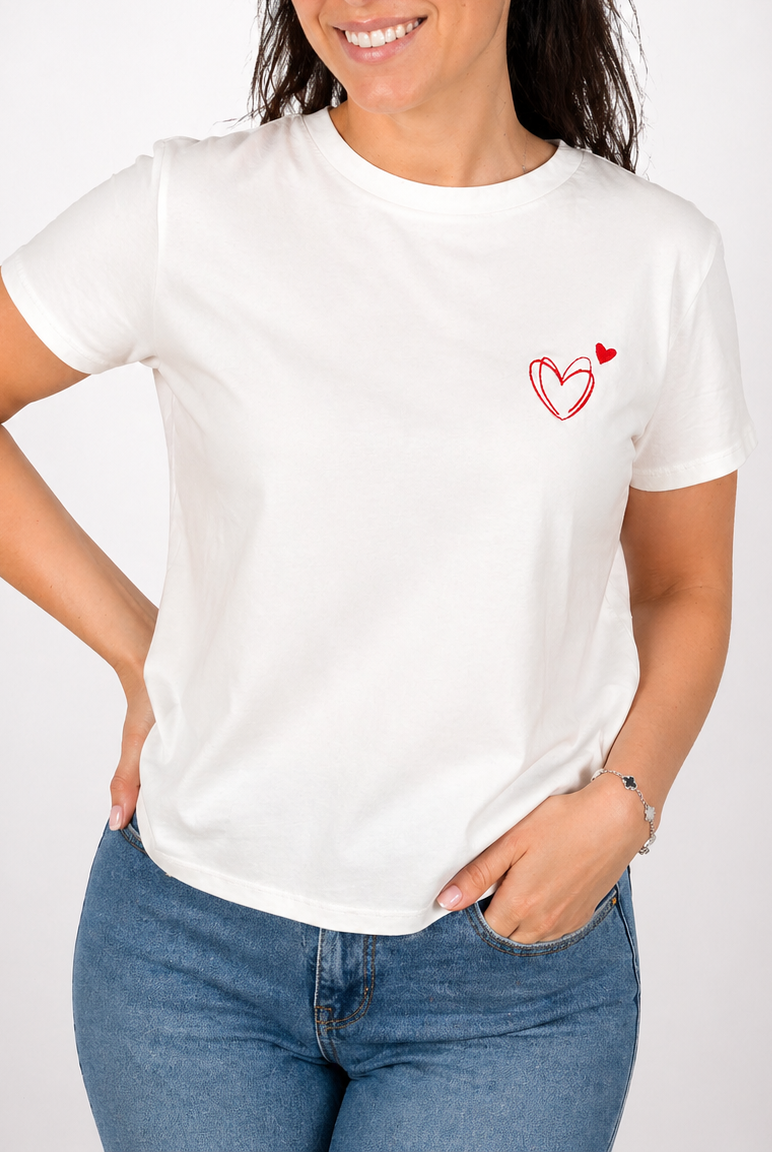 T shirt Cuore